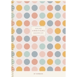 Зошит для записів Genius В5, в клітинку, спіраль, 80 л., Маленькі кружечки (B5-SC-080-6096K) - Pampik