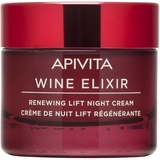 Ночной крем-лифтинг для восстановления кожи Apivita Wine Elixir, 50 мл - Pampik