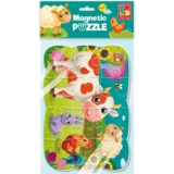Магнітні пазли Vladi Toys Ферма, 12 елементів (VT3205-89) - Pampik - 2