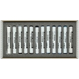 Мел-пастель Koh-i-Noor Toison Dor 12 шт серые оттенки (8522012002GY) - Pampik - 2