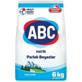 Пральний порошок АВС Automat Гірська Свіжість для білих речей 6 кг - Pampik