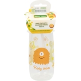 Поїльник Baby Team, з силіконовою трубочкою, 450 мл, жовтий (5015) - Pampik - 4