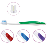 Зубна щітка GUM Orthodontic, м'яка, в асортименті - Pampik - 6
