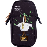 Пенал-подставка Yes PM-M4 Гусь, 19х9х8 см, черный (533254) - Pampik