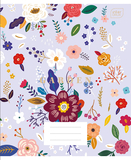 Набір учнівських зошитів Interdruk Premium Botanique, клітинка, А5+, 24 аркуші, 4 шт. (339454-4) - Pampik - 3