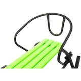 Санки Vitan Комета зі спинкою та кольоровою планкою чорні (2030109) - Pampik - 2