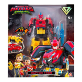 Ігровий набір з роботом-трансформером Quantum Heroes Dinoster Раптор Трон (EU580811) - Pampik - 6