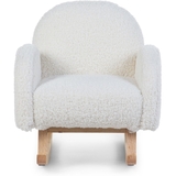 Крісло-гойдалка Childhome Teddy white, білий (RCKTOW) - Pampik - 3