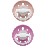 Пустышка Nip Вишенка Д, 6+, круглый, 2 шт., красный с розовым (38691-51) - Pampik