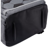 Рюкзак Yes S-87 Football, серый с черным (553877) - Pampik - 5