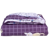 Ковдра бавовняна MirSon Літня №2817 Сolor Fun Line Whales, 140х110 см, фіолетова (2200006685036) - Pampik - 2