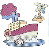 Водяні розмальовки Талант Кораблі (8w-ship) - Pampik - 2