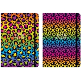 Зошит для ескізів Muse, А5, без лініювання, 80 арк., леопардовий принт (A5-3C-080-376) - Pampik - 2