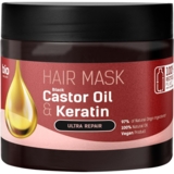 Маска для волос Bio Naturell Castor Oil & Keratin ультра восстановление 295 мл - Pampik
