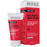 Ночной крем для лица против прыщей Revuele Anti-Pimple 50 мл - Pampik
