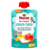 Пюре Holle Croco Coco з яблуком, манго та кокосом, 100 г - Pampik