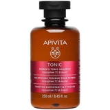 Жіночий тонізуючий шампунь Apivita з комплексом Hippophae TC і лавром, 250 мл - Pampik
