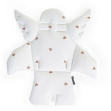 Подушка до стільця для годування Childhome Angel Hearts, білий (CCASCJOH) - Pampik