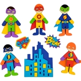 Аппликация Аплі Краплі Сделай сам Супергерои (3D-09) - Pampik