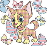 Водная раскраска Кристал Бук Песики, 8 страниц (F00025278) - Pampik - 3