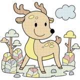 Водяні розмальовки Талант Лісові тварини (8w-forestanim) - Pampik - 2