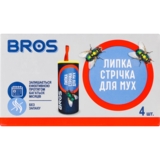 Липка стрічка проти мух Bros кругла 4 шт. - Pampik