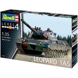 Сборная модель Revell Танк Leopard 1A5, уровень 4, масштаб 1:35, 260 деталей (RVL-03320) - Pampik