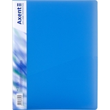 Папка з затиском Axent А4 з внутрішнім карманом синя (1301-22-A) - Pampik