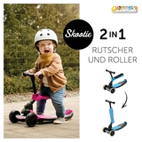 Самокат-велобег Hauck Skootie Neon Blue, голубой (85201-3) - Pampik - 5