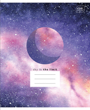 Набір учнівських зошитів Interdruk Premium Galaxy, клітинка, А5+, 48 аркушів, 4 шт. (339461-4) - Pampik - 2