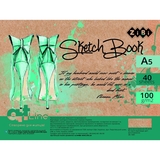 Скетчбук ZiBi Art Line А4 40 листов бирюзовый (ZB.1489) - Pampik