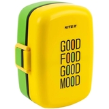 Ланч-бокс Kite з наповненням 1150 мл, жовтий (K23-180-4) - Pampik