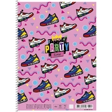 Колледж-блок Student, А4+, в клеточку, спираль, 80 листов, розовый (A4-080-6511K) - Pampik