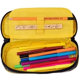 Пенал мягкий Yes PH-6-1 Happy Time, 22х9х5 см, черный (533215) - Pampik - 3