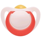 Пустышка латексная Nuk Star, ортодонтическая, 18+ мес, 1 шт. (3952448) - Pampik