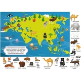 Набор наклеек Кристал Бук Первые развивающие наклейки Животные, 33 шт. - Pampik - 4