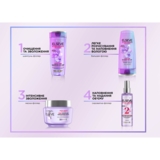 Маска-філер L'Oreal Paris Elseve Hyaluron Plump для волосся, яке потребує зволоження та об'єму, 300 мл - Pampik - 4