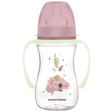 Пляшечка для годування Canpol babies Easystart Sleepy Koala, антиколікова, 240 мл, рожевий (35/237_pin) - Pampik