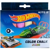 Мел цветной Kite Hot Wheels Jumbo 6 шт. (HW21-073) - Pampik