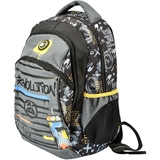 Рюкзак молодіжний Yes T-45 Graffiti Revolution, серый (558299) - Pampik