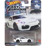 Автомодель Hot Wheels Форсаж Porsche 718 Cayman GT4 біла (HNW46/HKD20) - Pampik