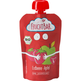 Фруктове пюре FruchtBar Полуниця й яблуко, 100 г - Pampik