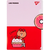 Папка-уголок Yes Line Friends, A4 (492111) - Pampik