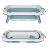 Ванночка El Camino ME 1106 T-control з термометром і зливом, 87 см, блакитна (26041) - Pampik - 6