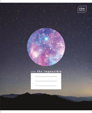 Набір учнівських зошитів Interdruk Premium Galaxy, клітинка, А5+, 48 аркушів, 4 шт. (339461-4) - Pampik - 3