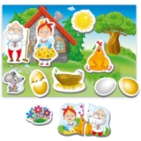 Магнитный театр Vladi Toys Академія розвитку Курочка Ряба укр. язык (VT3206-31) - Pampik - 3