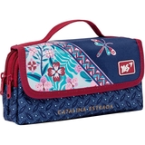 Пенал мягкий Yes PH-2-2 Catalina Estrada Pattern, 11х20х6 см, синий (533009) - Pampik