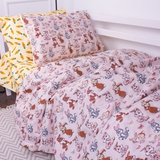 Підковдра на блискавці MirSon Kids Time 17-0530 Bambi, бязь, 210х143 см, рожева - Pampik