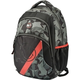 Рюкзак молодіжний Yes T-45 Smiley World Military Boy, черный с зеленим (558300) - Pampik