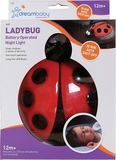 Нічний світильник DreamBaby Ladybug, червоний з чорним (F689) - Pampik - 3
